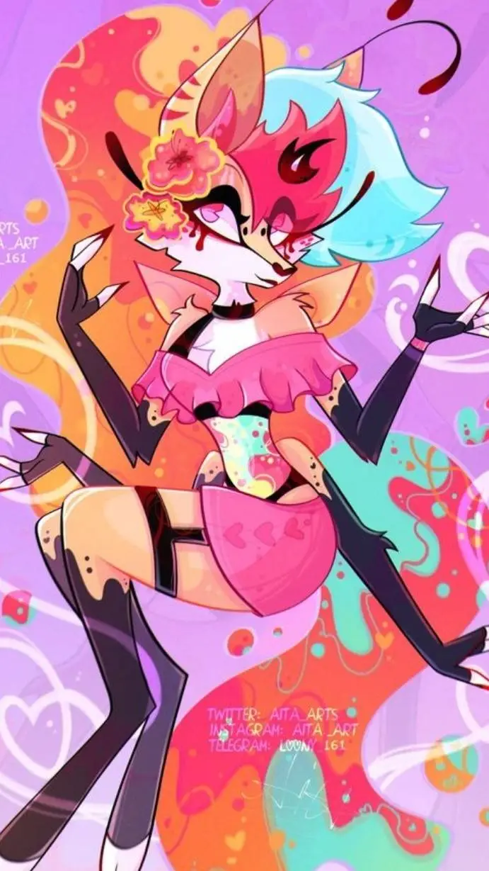 ai character: circus digital  background