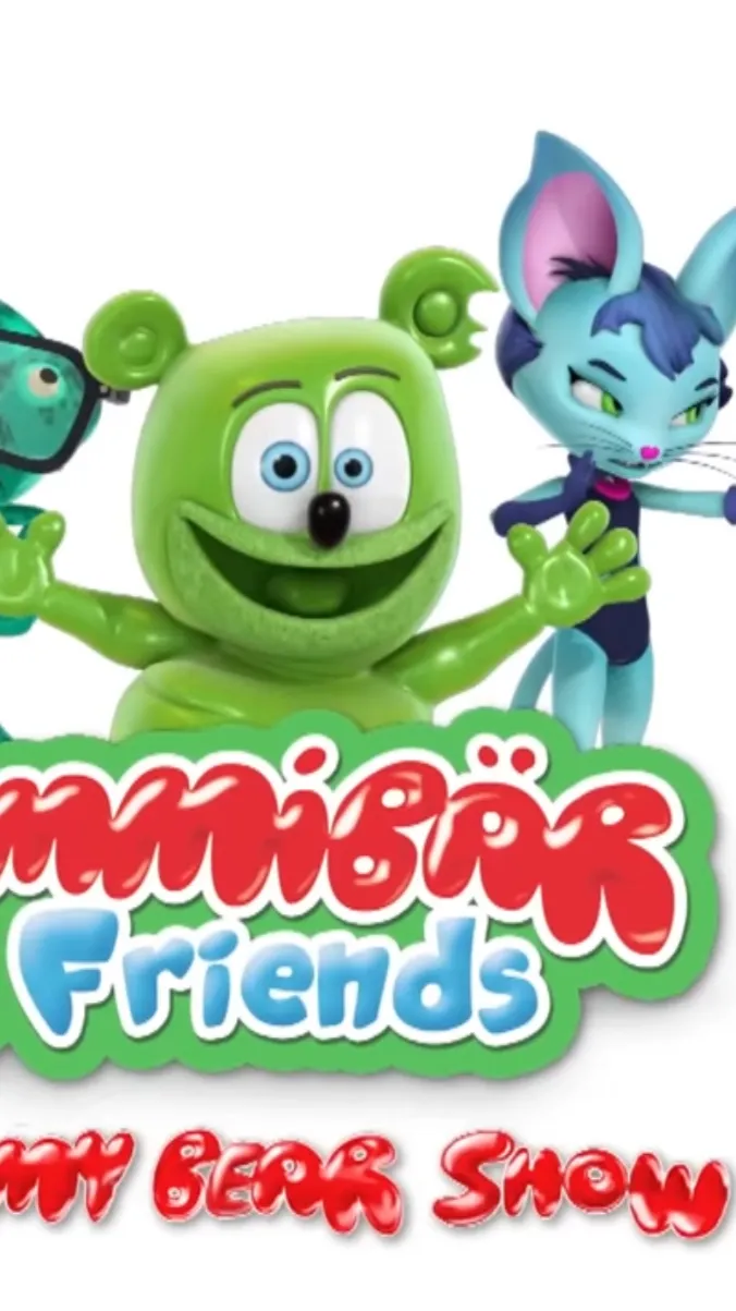 ai character: Gummy bear show 2 background