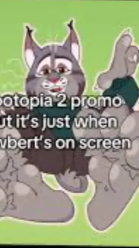 ai character: Pawbert linxley  background