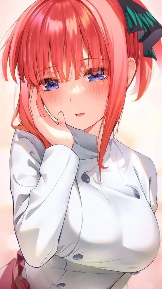 ai character: Nino Nakano  background