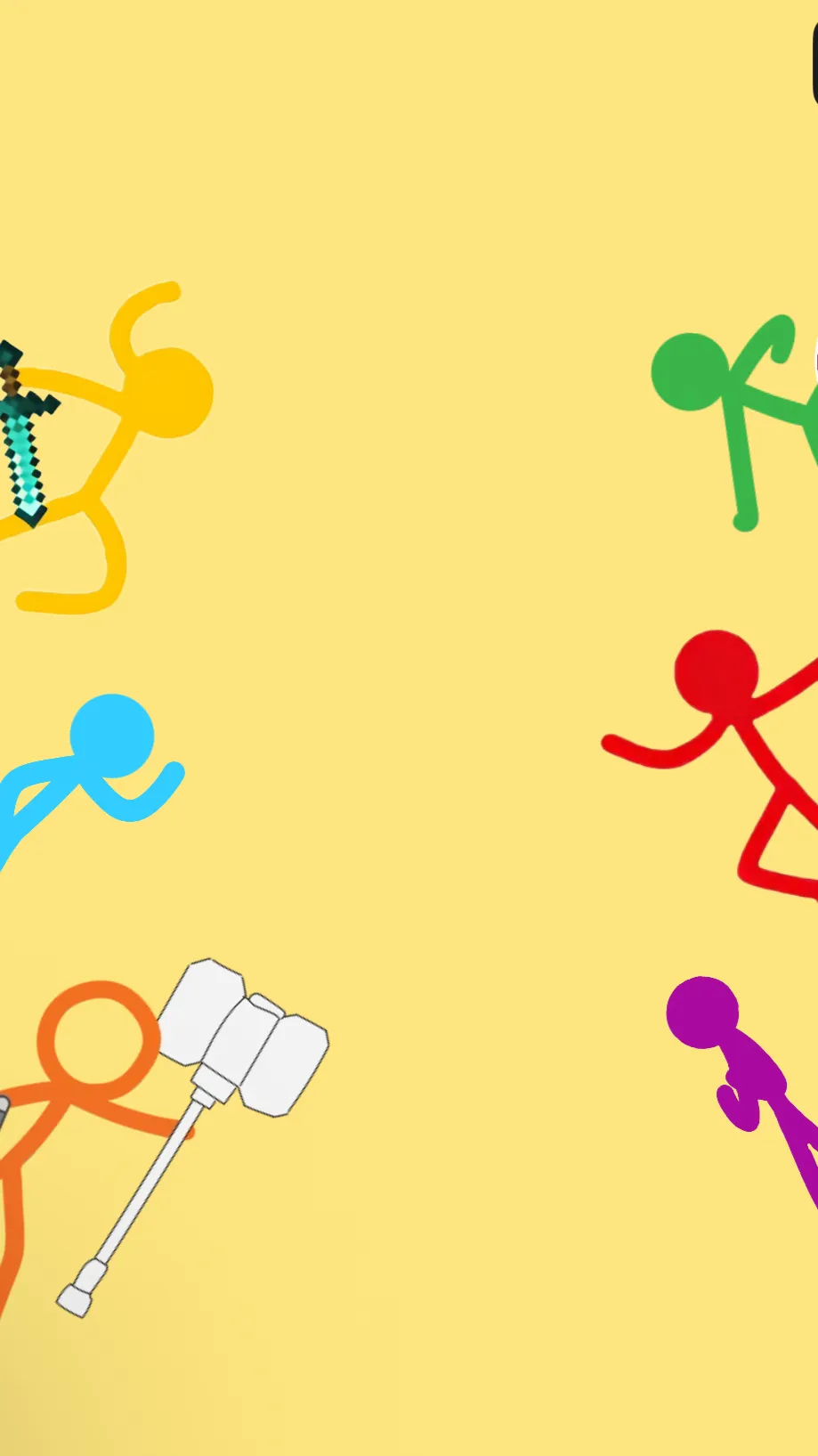ai character: Stickman background