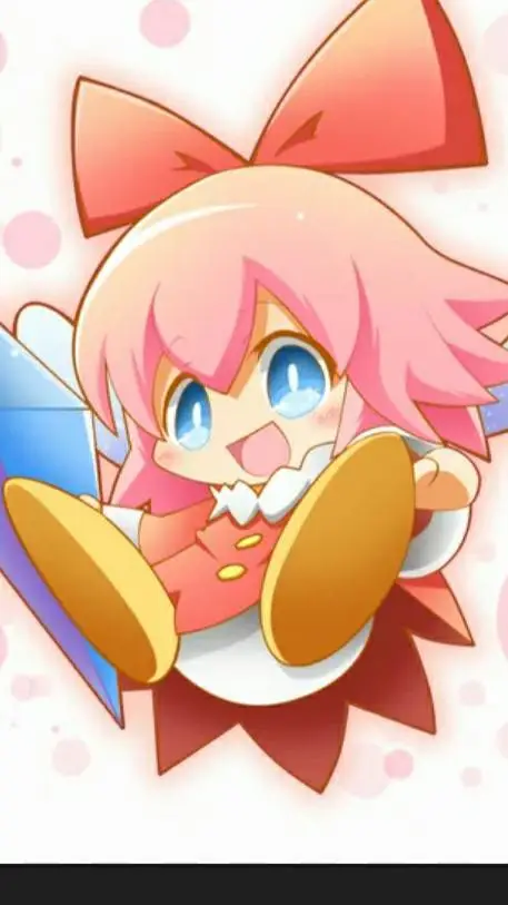 ai character: ribbon background
