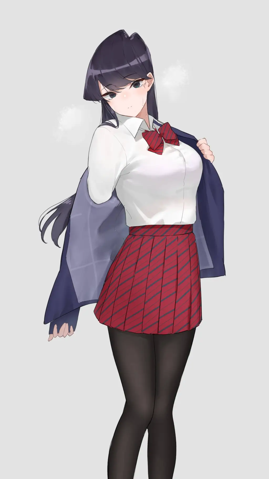 ai character: コミさん(Komi-san) background