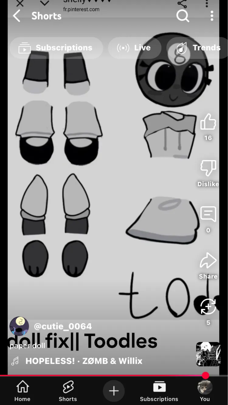 ai character: Toodles x maps background