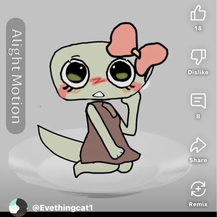 chat with ai character: @evethingcat