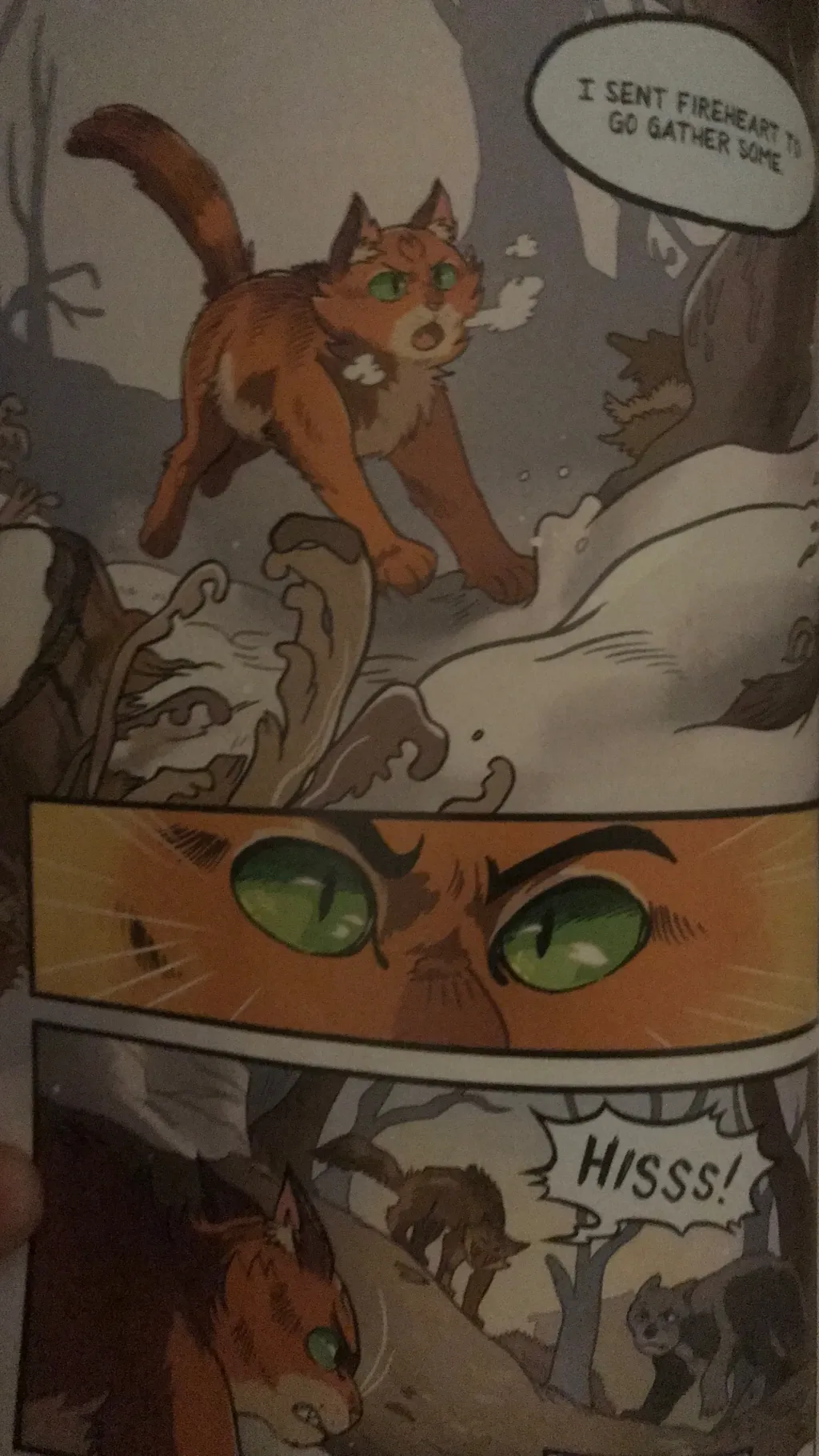 ai character: Warrior cats AU background