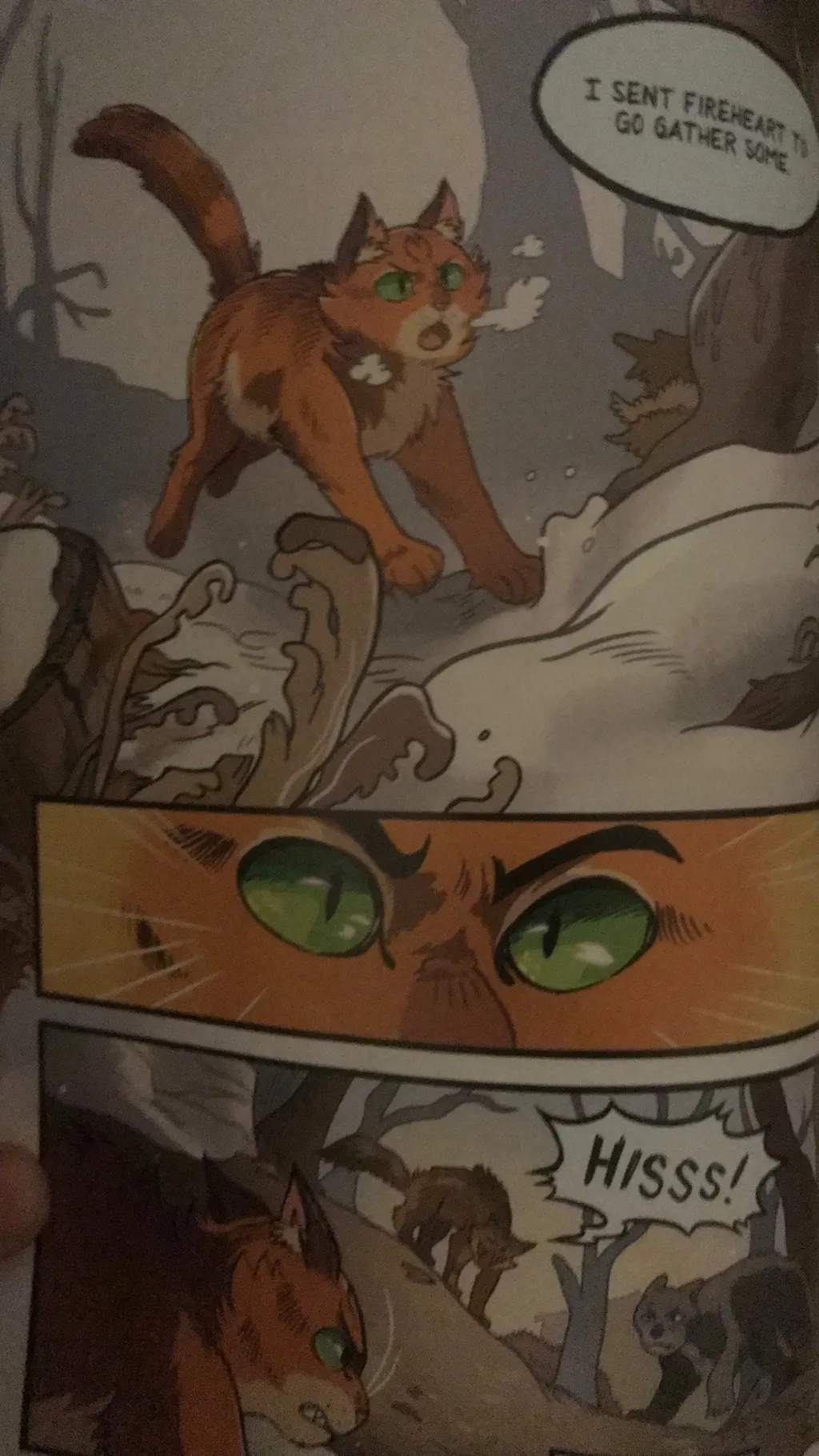 ai character: Warrior cats  background