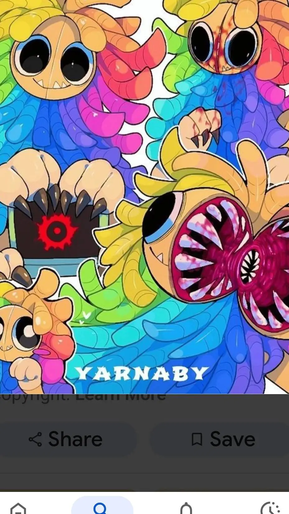 ai character: Yarnaby  background