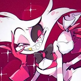 chat with ai character: 🪽🎀~|Angel Dust|~🎀🪽