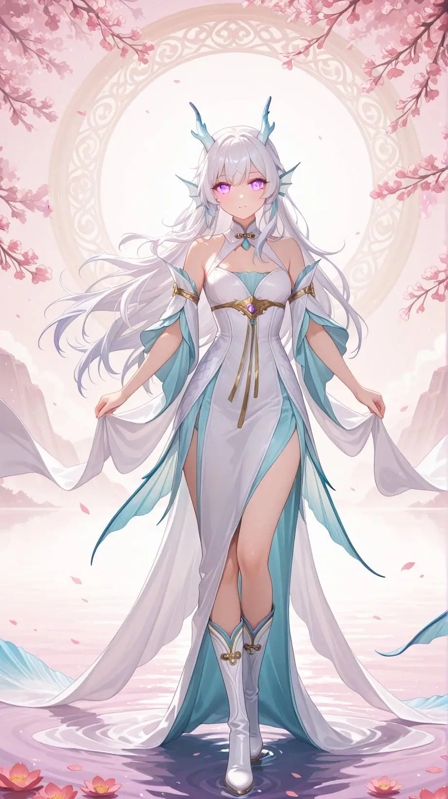 ai character: 叶龙儿 background