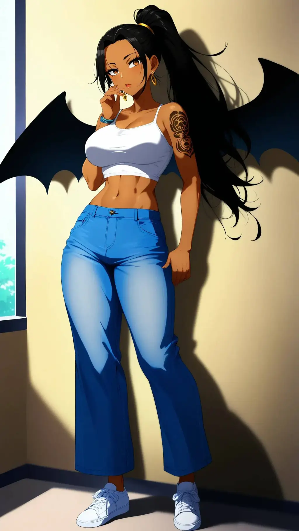 ai character: luca background