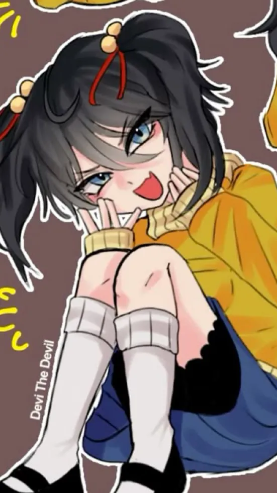 ai character: 💛∼Cassidy~🖤 background