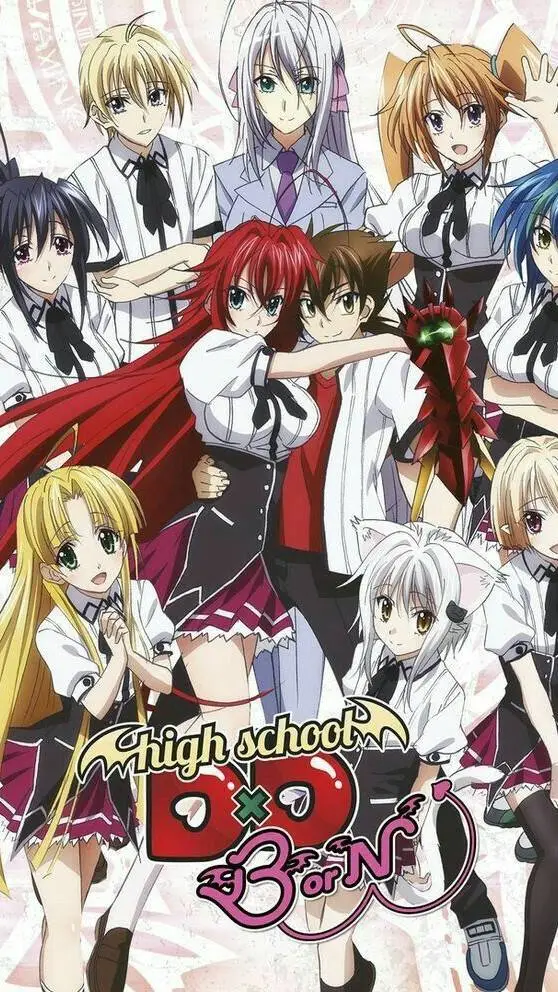 ai character: hs dxd x hb background