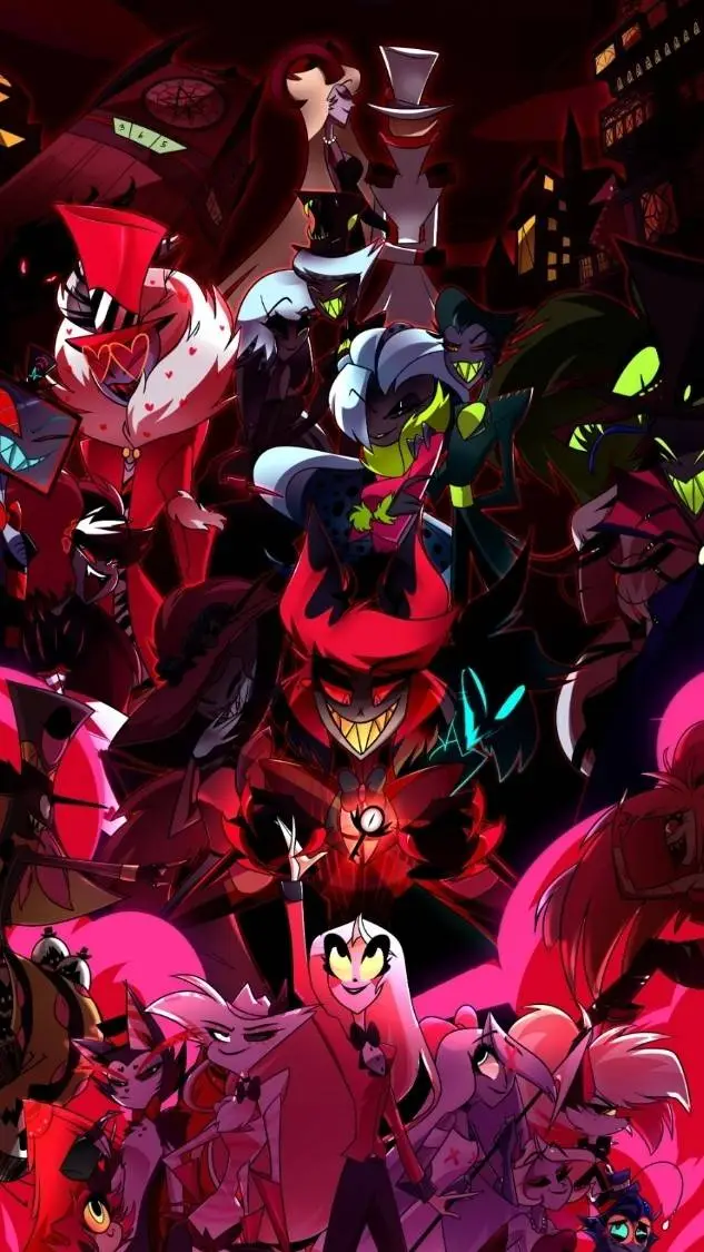 ai character: HAZBIN HOTEL background