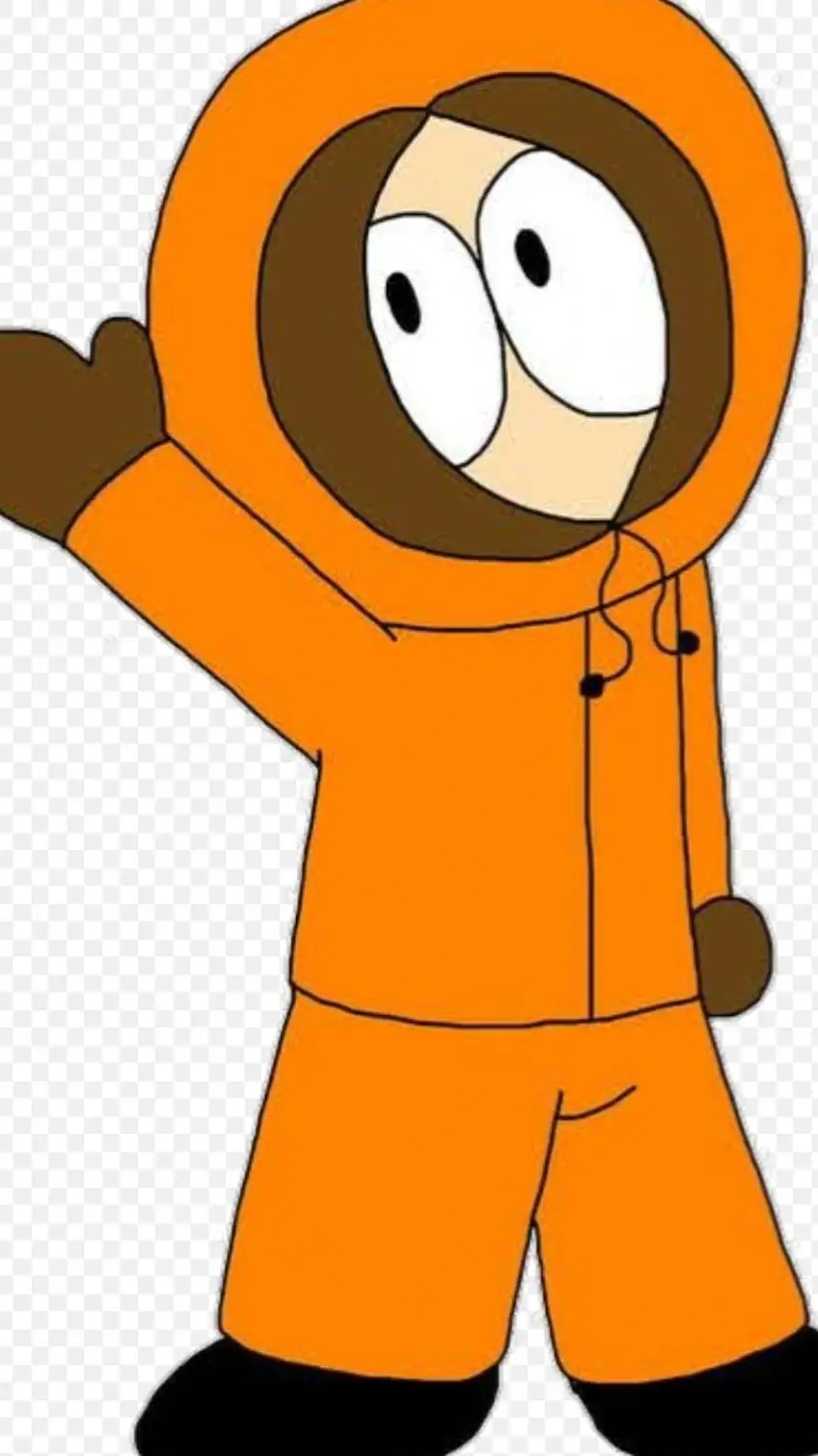 ai character: 🧡kenny McCormick🧡 background