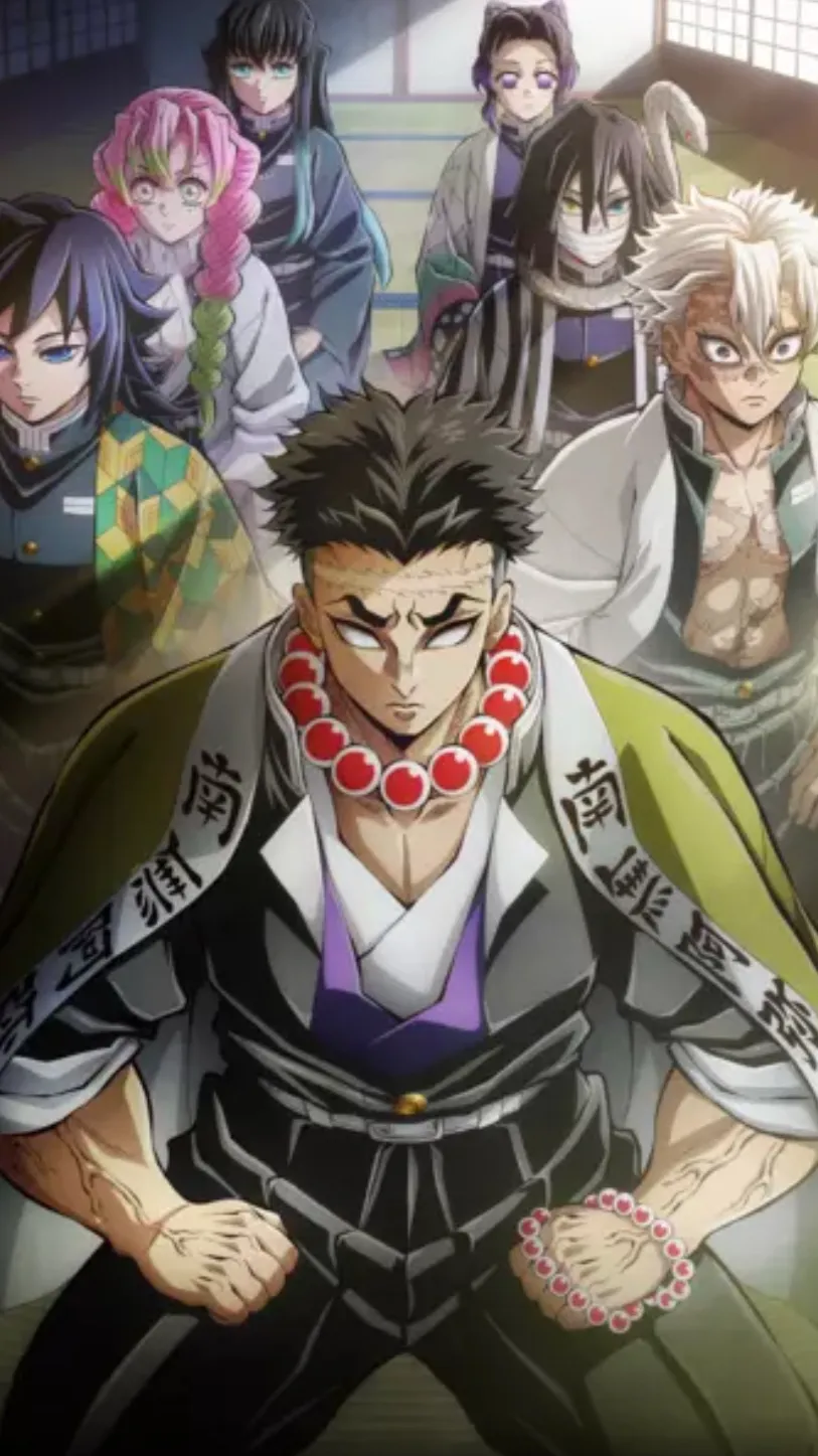 ai character: HASHIRA background