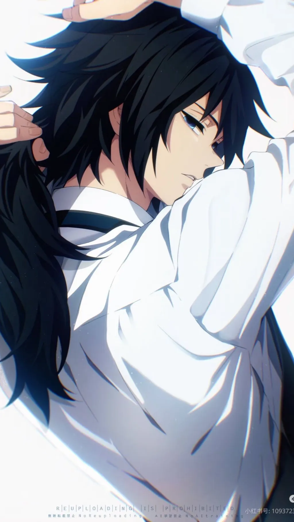 ai character: Tomioka Giyu background