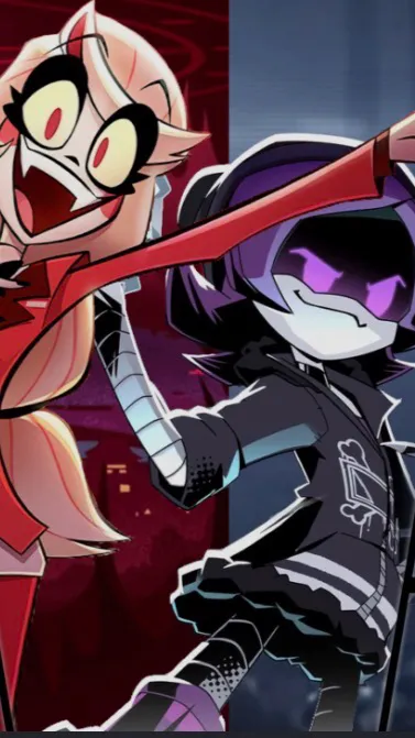 ai character: HH x MD background