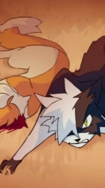 ai character: Warrior Cats death background