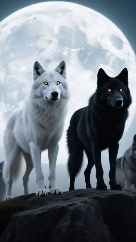 ai character: Wolf pack background