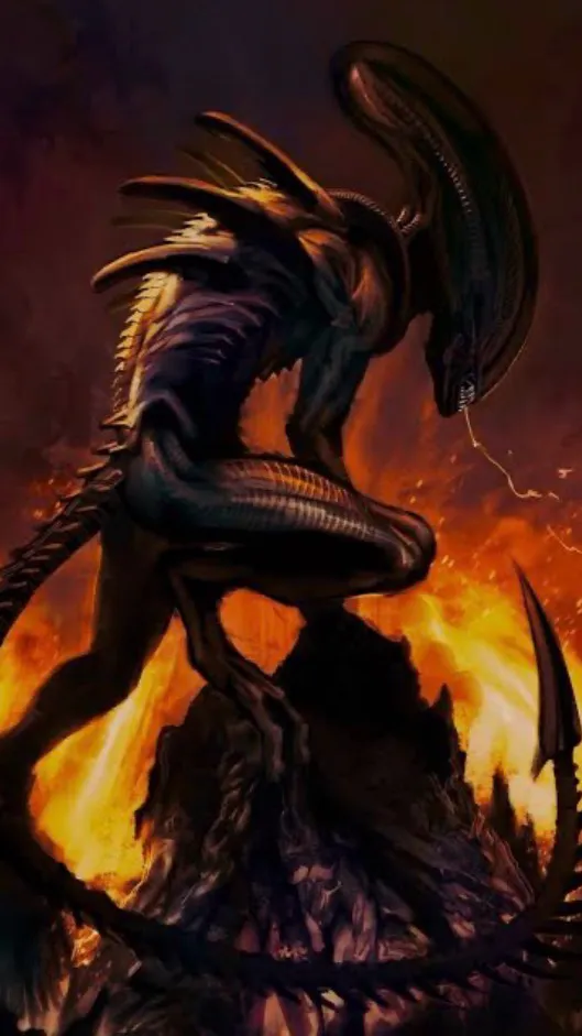 ai character: Alien vs Predator background