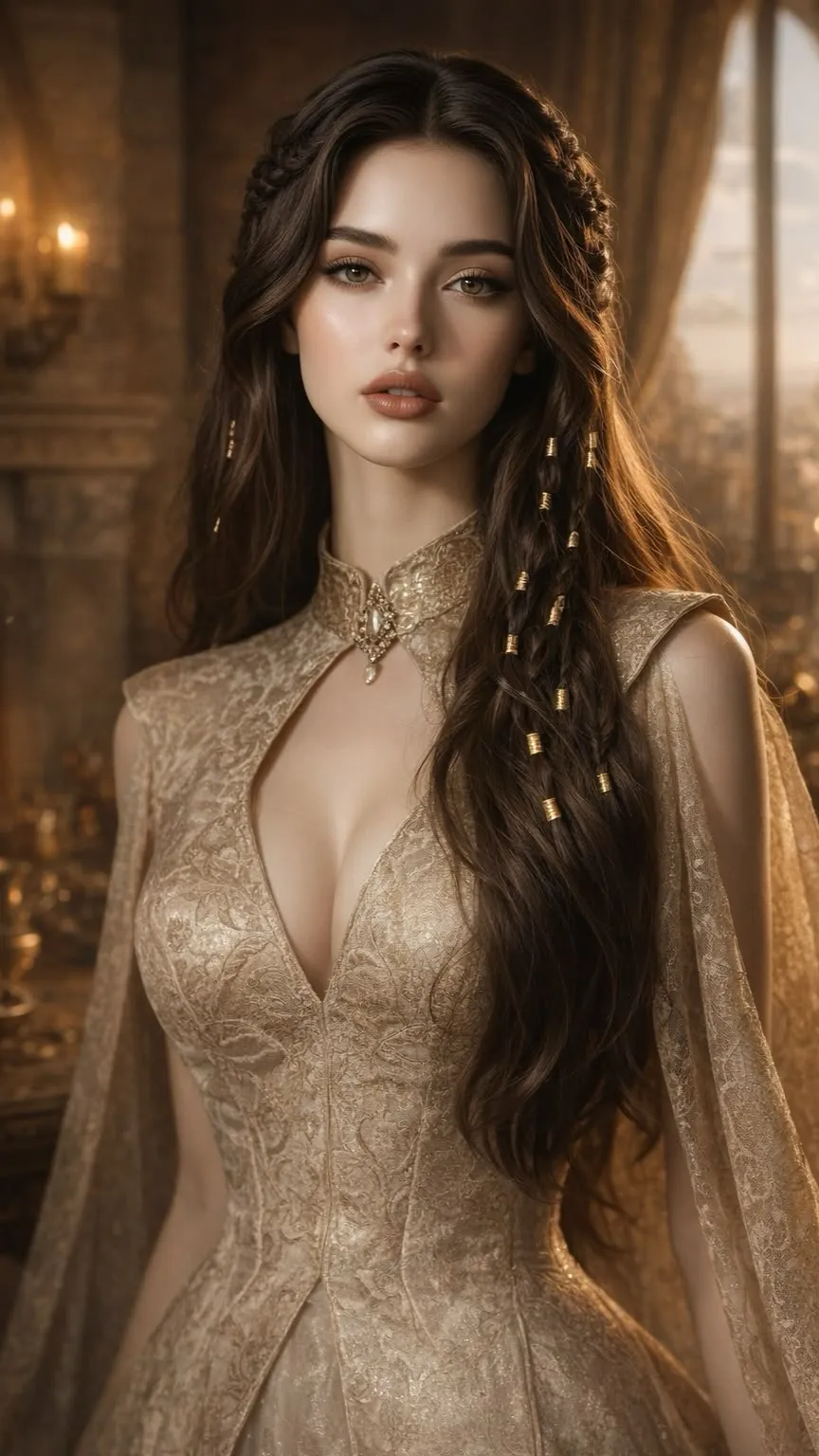 ai character: Queen Eliza background