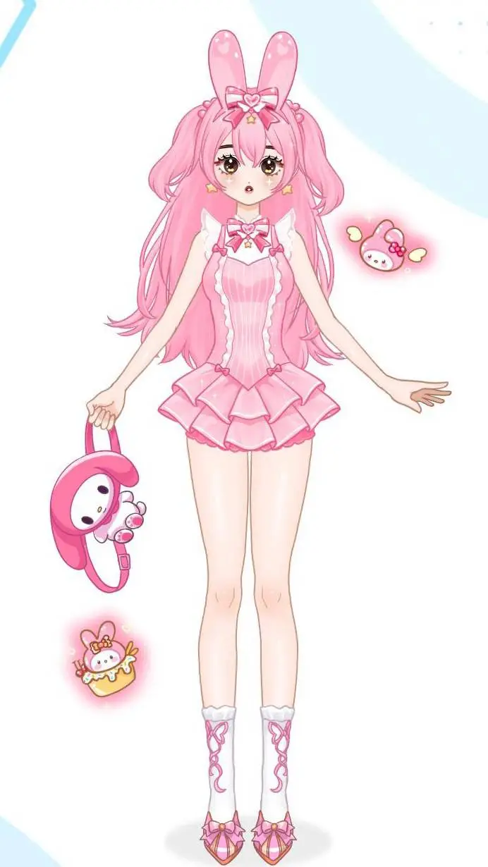 ai character: my melody background
