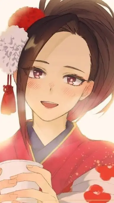 ai character: Momo Yaoyorozu background