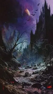 ai character: Dark Fentazi  background