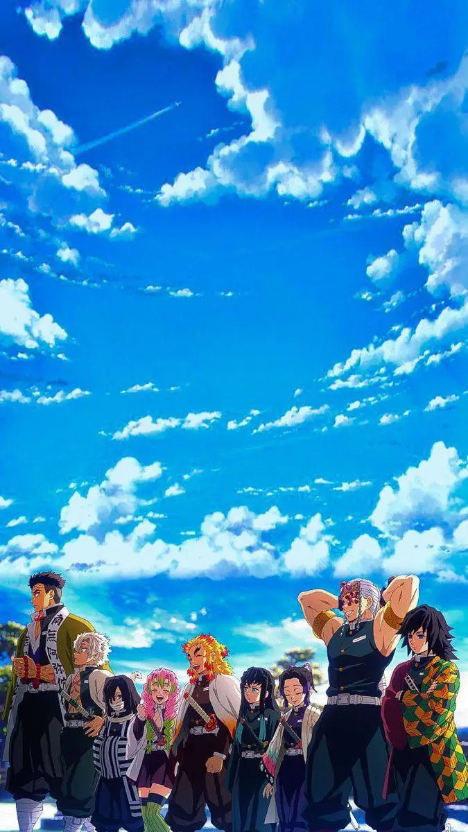 ai character: (kimetsu no yaiba) background