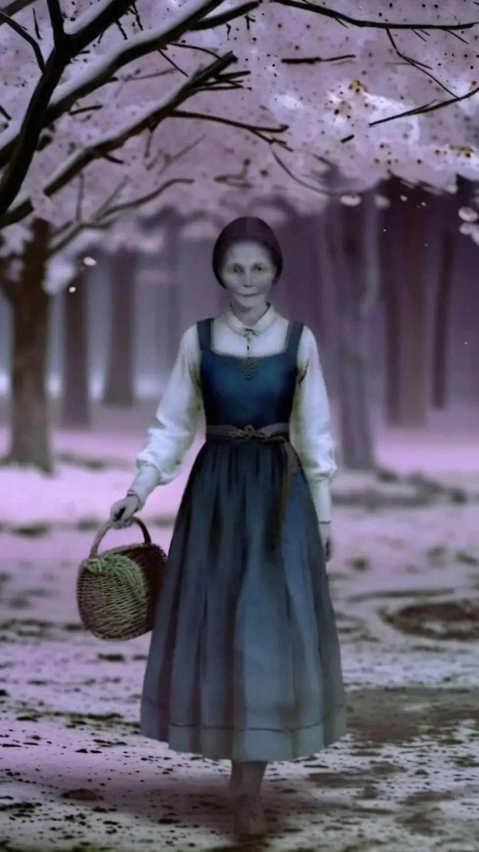 ai character: 伪人 background