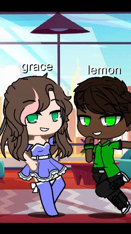 ai character: grace×lemon background