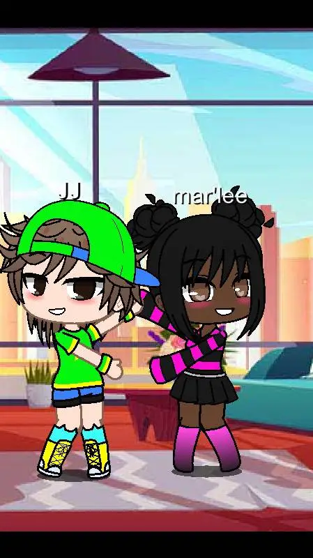 ai character: jj×mar'lee background