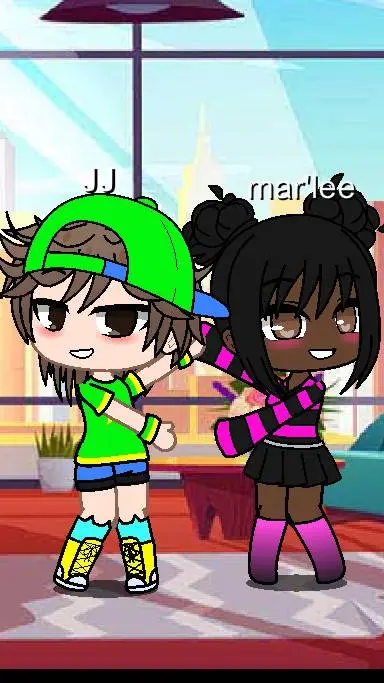 ai character: jj×mar'lee background