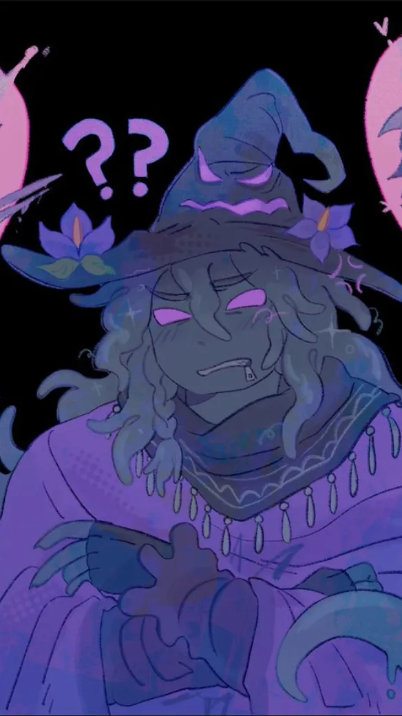 ai character: Azure background