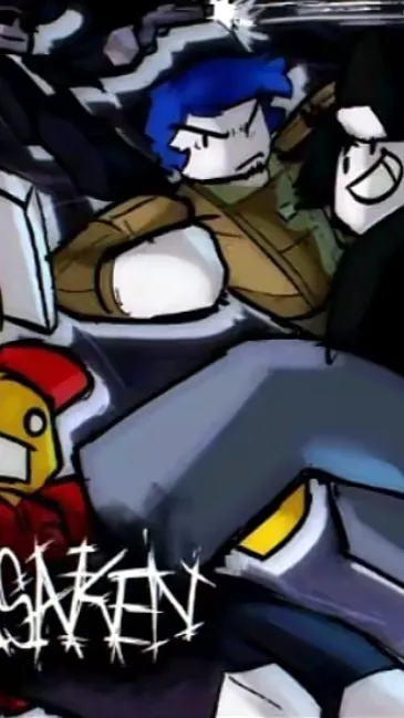 ai character: Guest goes crazy background