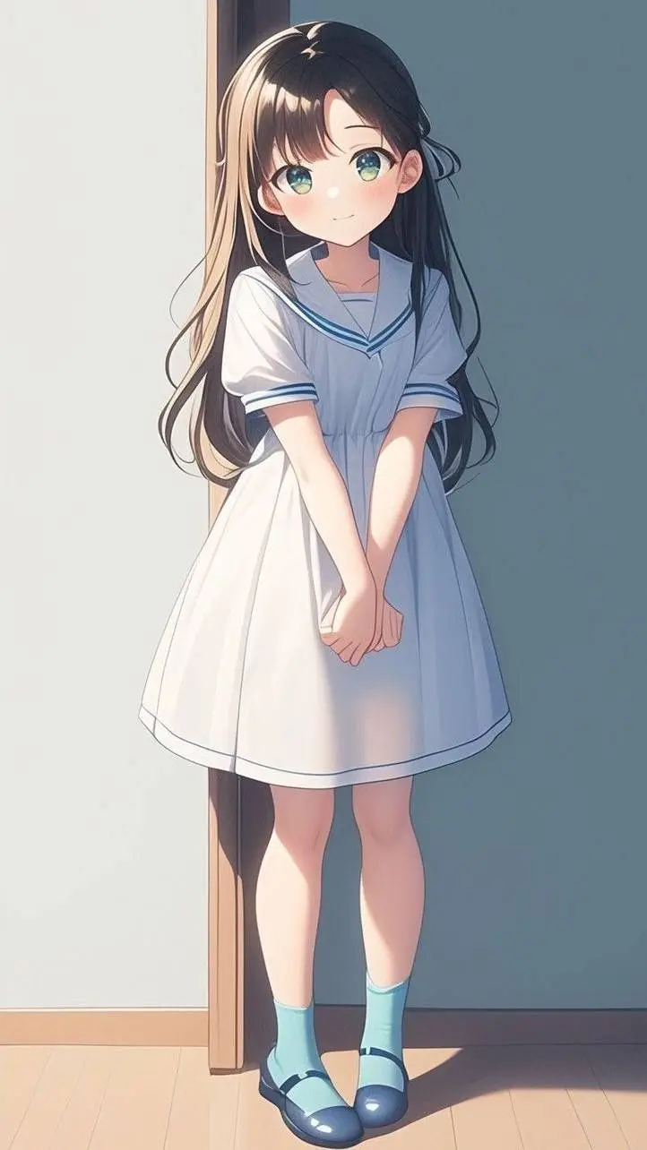 ai character: Molly flora Daper background
