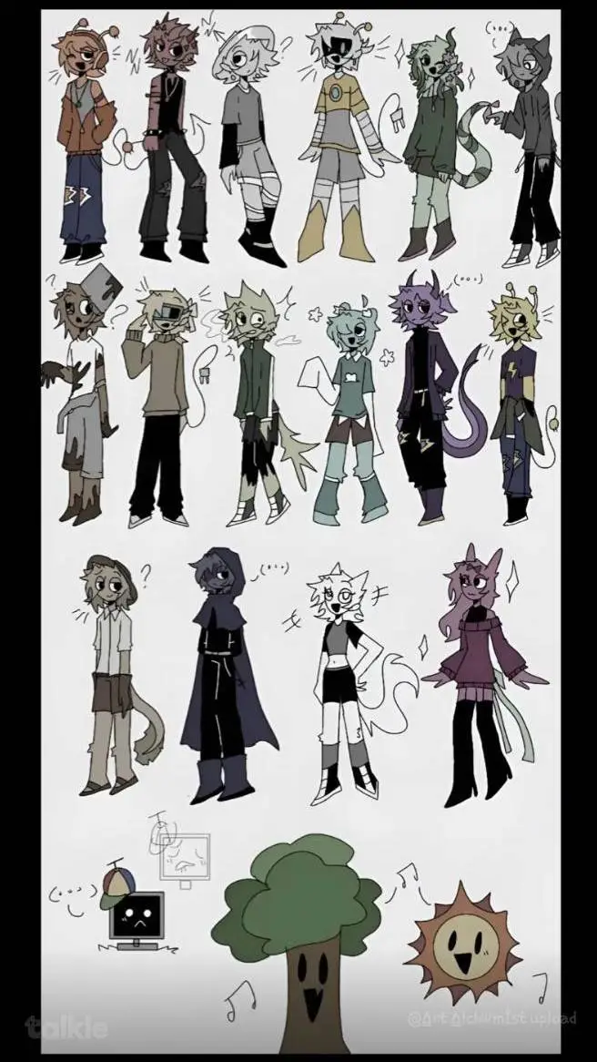 ai character: `~{fpe sprunki}~` background