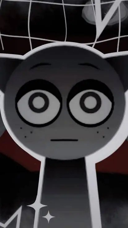 ai character: Gray background