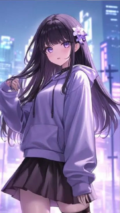 ai character: coral background