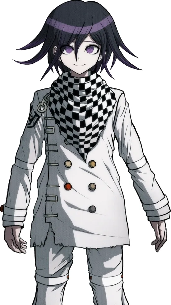 ai character: Kokichi ouma background