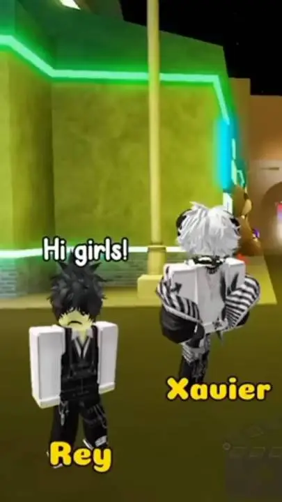 ai character: rey and Xavier  background