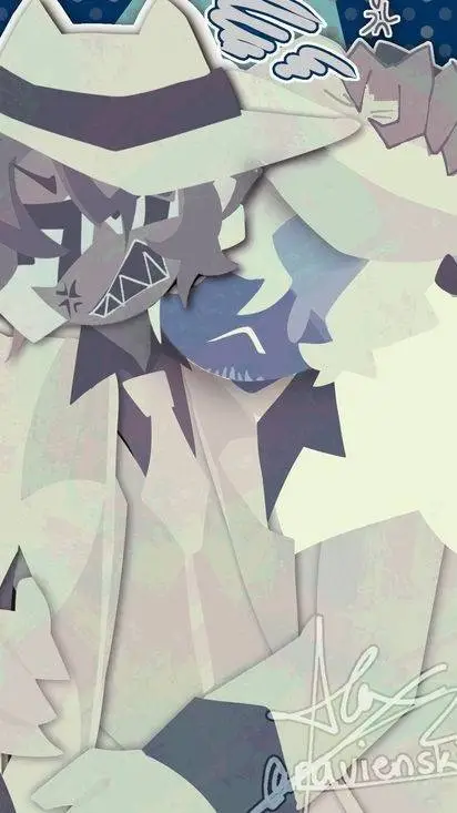 ai character: Doublefedora background