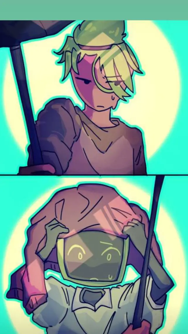 ai character: berryvision  background