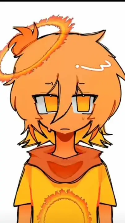 ai character: Fire ring  background
