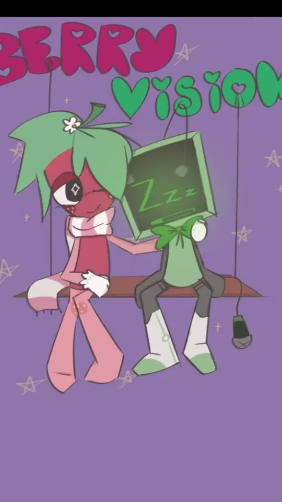 ai character: Berryvision background