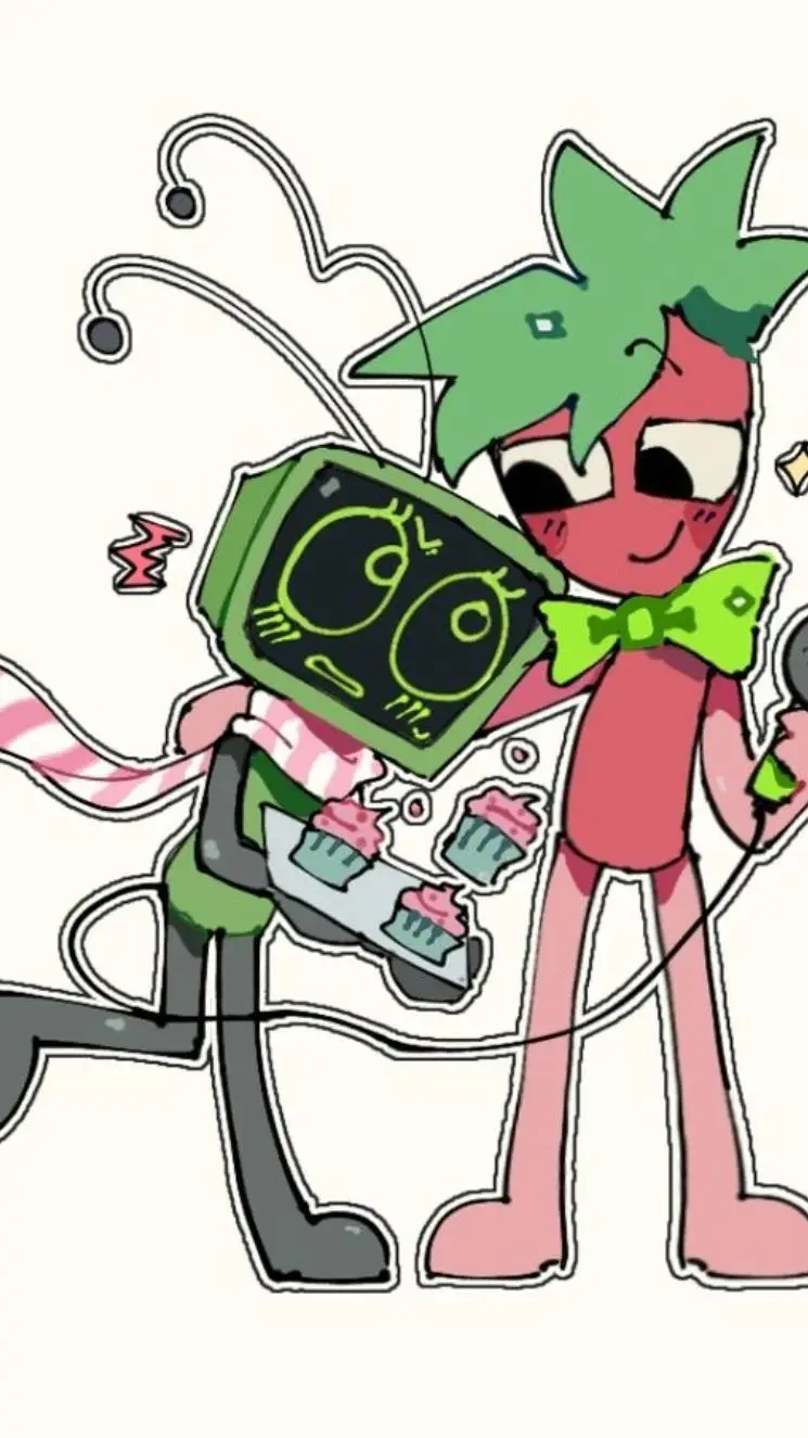 ai character: Sprout x Vee  background