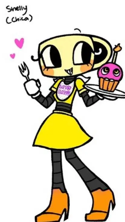 ai character: Fnaf x dw 2 background