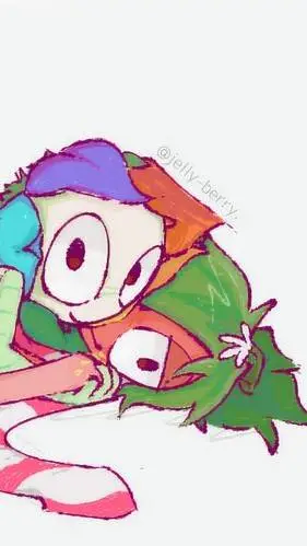 ai character: FlowerBerry background