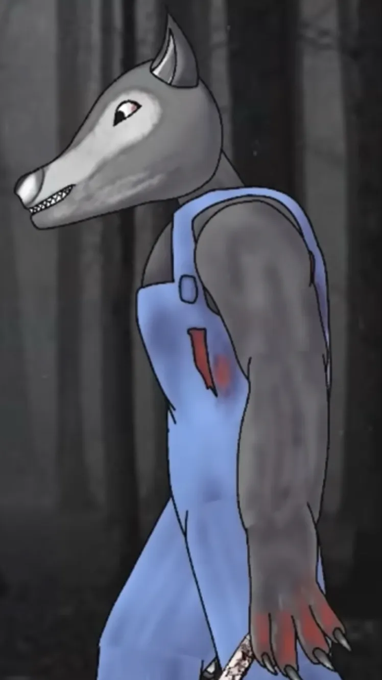 ai character: The big Bad Wolf background